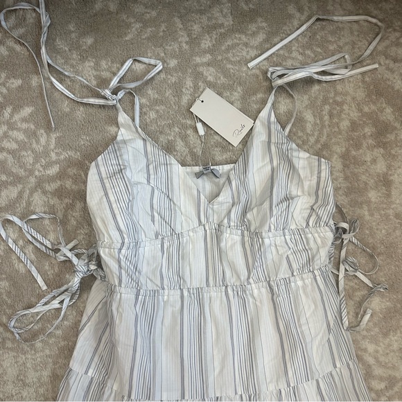 NEW Rails Julia Striped Tiered Maxi / Midi Sundress | Boho Dress - Picture 4 of 13